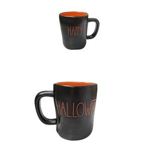 Rae Dunn Double Sided Happy Halloween Ceramic Mug